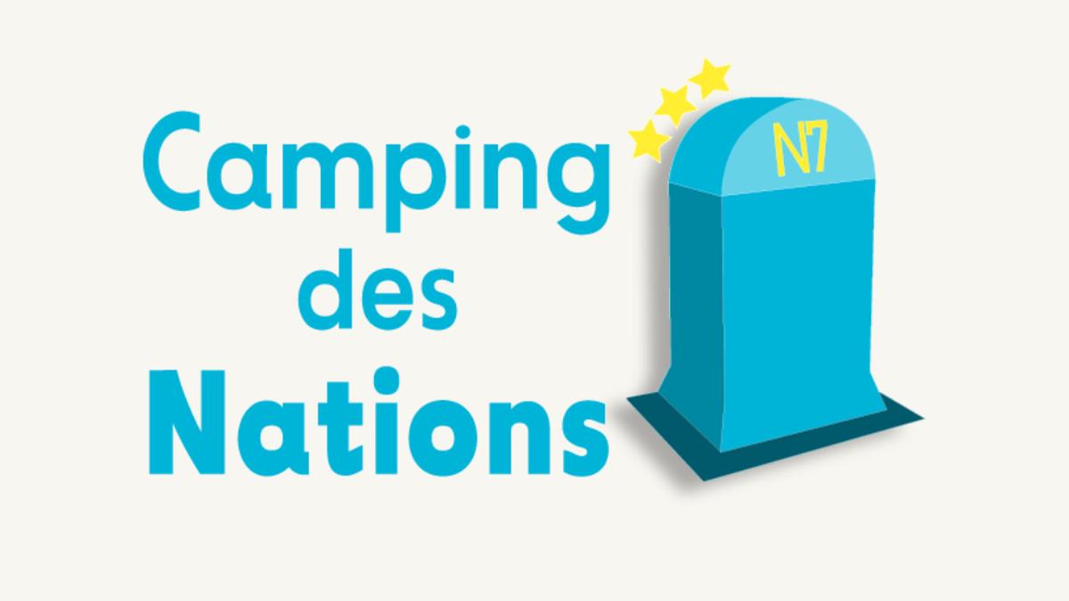 Camping des Nations — Identité Visuelle MAXDEV Nice