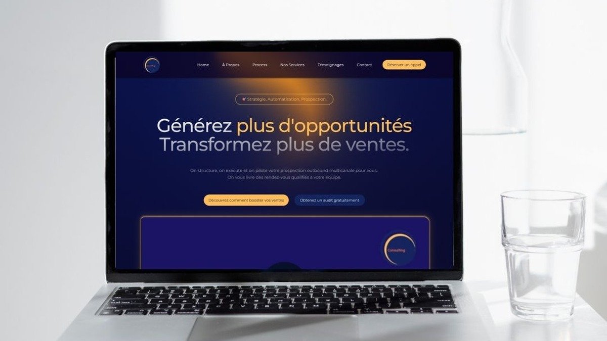 Aset Consulting — UX/UI Design MAXDEV Nice