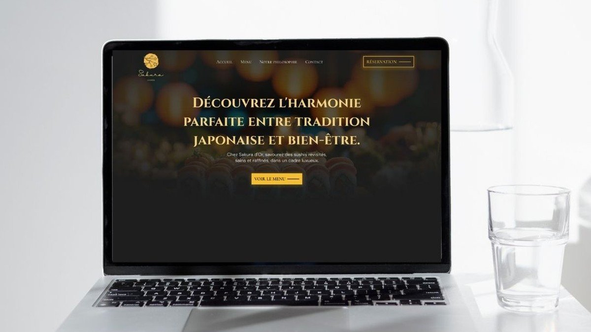 Restaurant Haut de Gamme — Conception UX/UI MAXDEV Nice