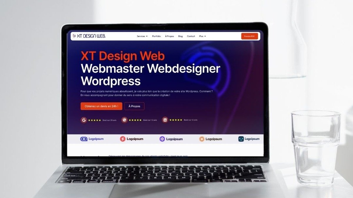 Ylang Paysage — Refonte Web Design MAXDEV Nice